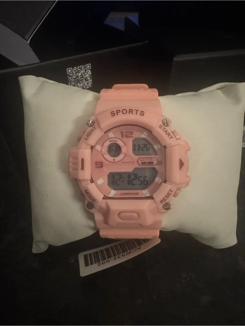 Activa Pink 'SPORTS' Digital Sport Watch